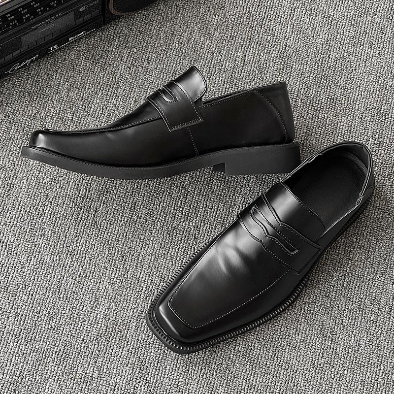 Leisure Walk Men's Loafers Lightweight Casual Shoes Simple Driving Shoes Soft Sole Slip-on Business Shoes Comfy Male Moccasins