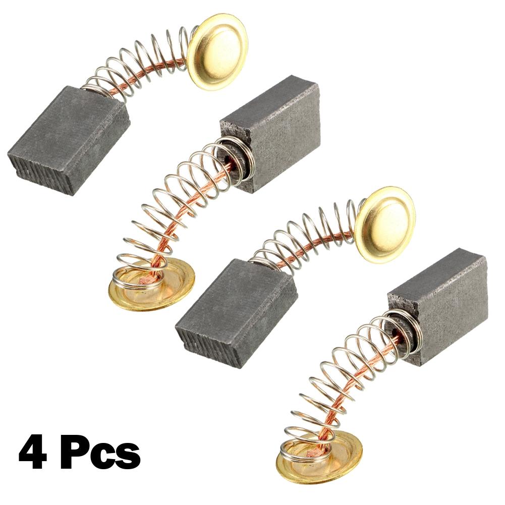 For Electric Motors Carbon Brushes Replacement Part 4pcs Accessories