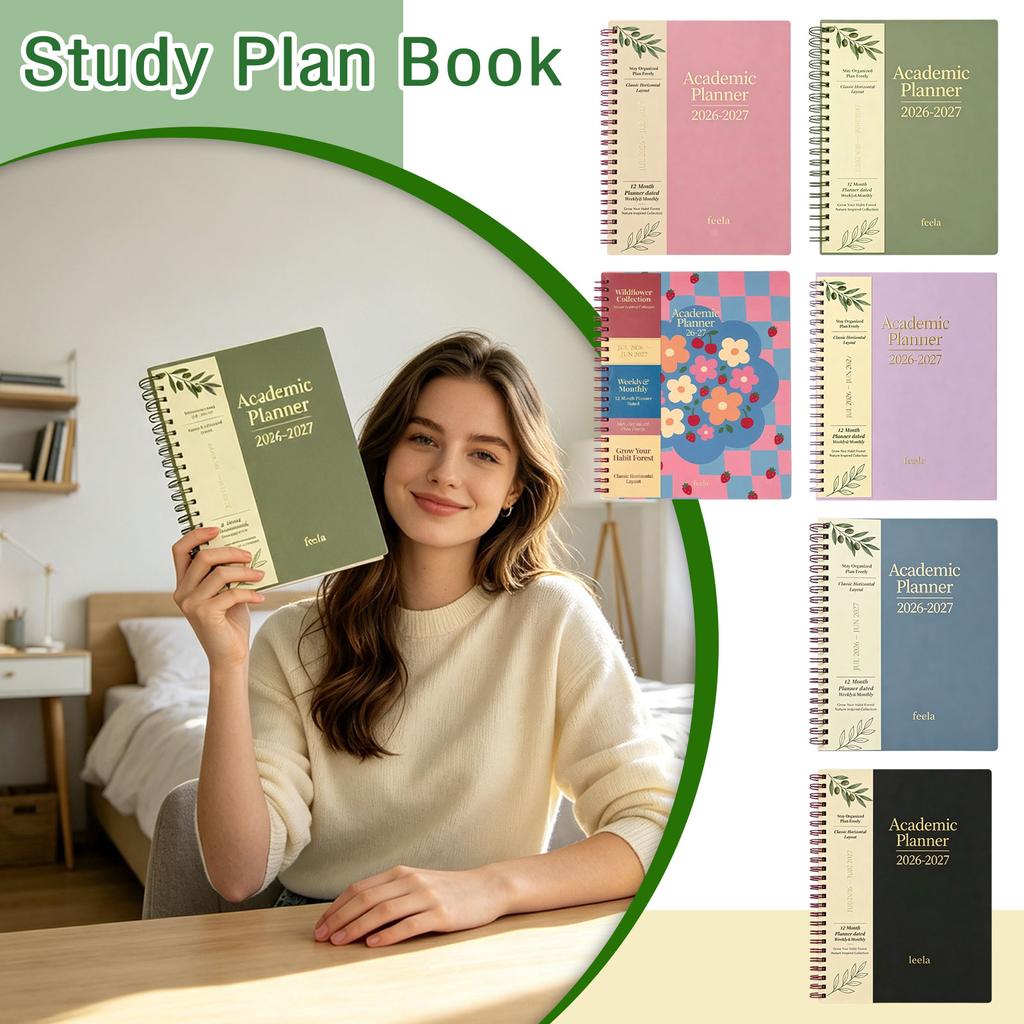 Study Planner Notebook for Students - Academic for School and College