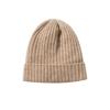 Autumn and Winter New High End Knitted Outdoor Warm Pit Strip Ear Hats for Men and Women Knitted Casual Toe Caps