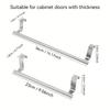 No punching towel rack, bath towel rack, bathroom hardware pendant, bathroom storage hanger.
