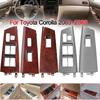 74232-12380 Power Window Switch Panel Bezel Trim For Toyota Corolla 2003 2004 2005 2006 2007 2008 74231-02350 Sliver/Wood Grain