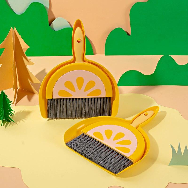 1pc Mini Broom And Dustpan Set Broom Dustpan Brush Desktop Cleaning Cleaning Garbage Shovel For Home Living Room Table Camping