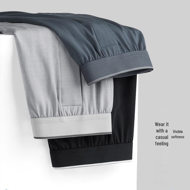 Herren Übergröße 60er-Pack Modal Atmungsaktive Boxershorts - Jugend Lockerer Schnitt, Vier-Ecken-Stil