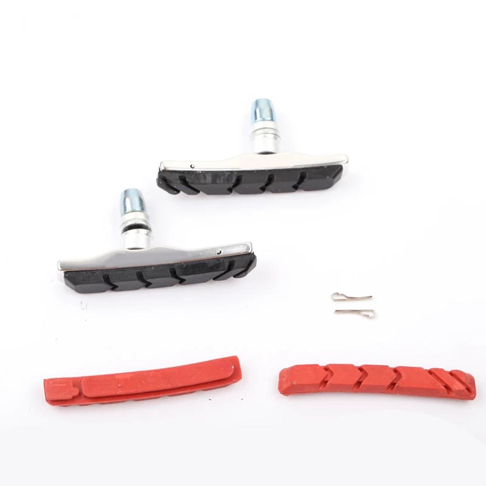 Replaceable Mountain Bicycle Bicycle Brake Pads Bicycle Brake Blocks V-Brake Pads Bike Brake Shoes