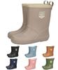 ORiental TRaffic Kids' Rain Boots, Waterproof, Cold-Resistant, Warm, Sizes 15-22cm, for Boys and Girls, Mid-Length, with Reflective Panels, K-201