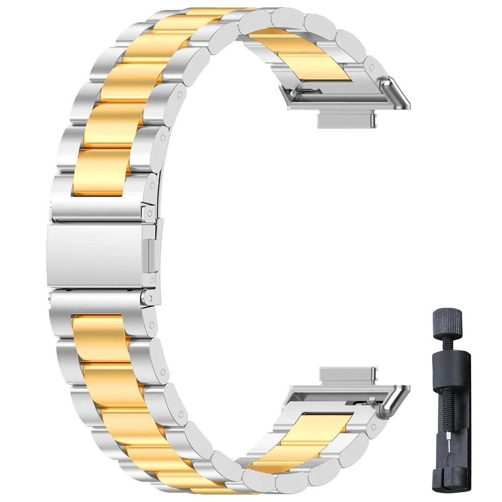Stainless Steel band For Redmi watch 6 5 4 strap SmartWatch wristband metal link bracelet for xiaomi mi band 8/9 pro watchbands