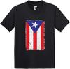 Puerto Rico Flag Distressed Graphic T-shirt