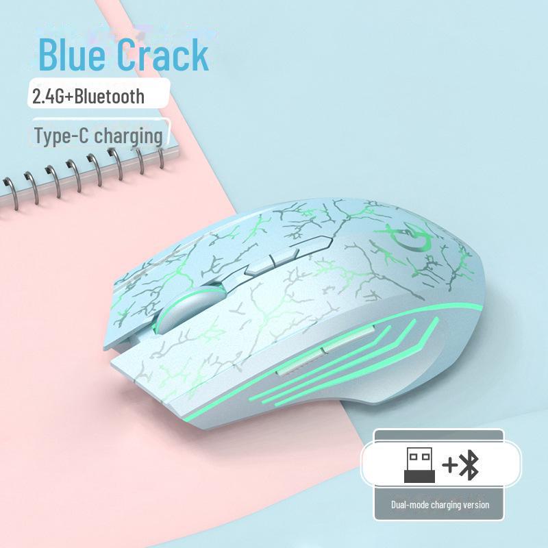 Juggernaut Rechargeable Bluetooth E-sports Mouse for Kids - Silent, Wireless, Compatible with Xiaomi, Lenovo, Huawei