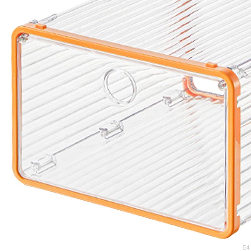 Clear Shoe Storage Box with Lid - Organize Your Shoes and Toys Efficiently