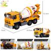Engineering Truck Building Blocks Vehicle Excavator Bulldozer Crane Car Bricks City Construction Toys For Children Boys