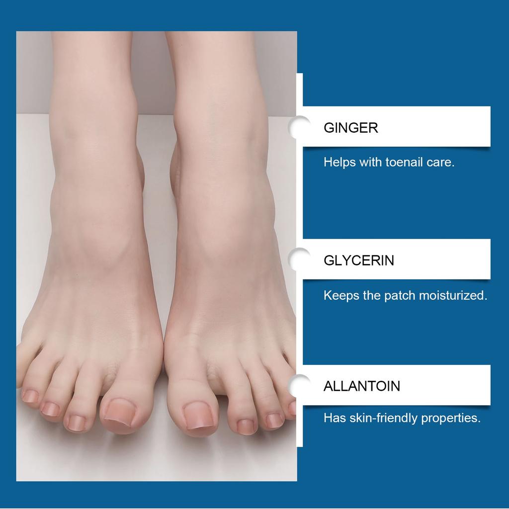 Korekční náplast na nehty na nohou Zlepšuje stav nehtů, Pomáhá při a Péči o Náplasti na nehty