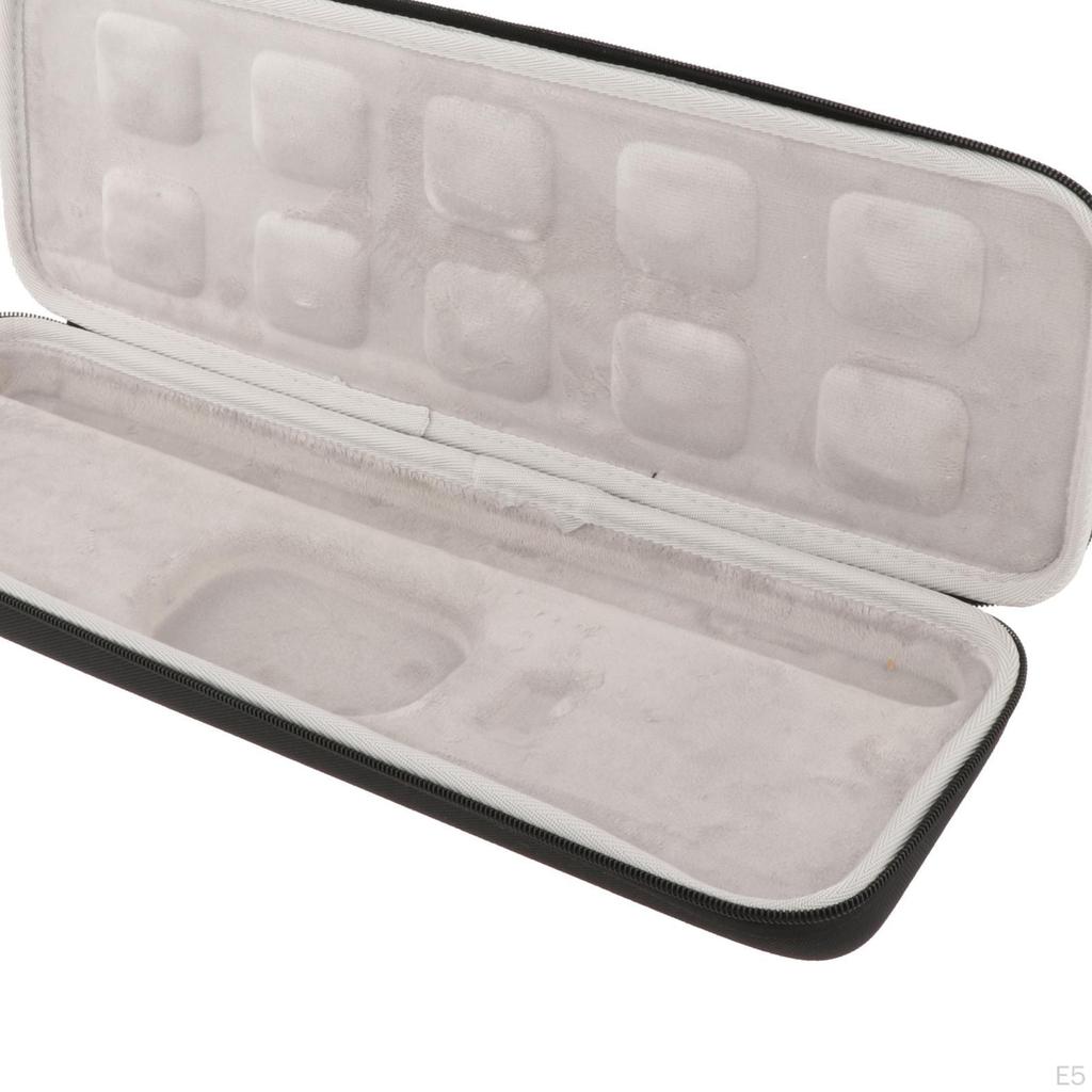 Handheld Keyboard Storage Bag High Hardness Simple Inner Foam Water Resistant Carrying Case for