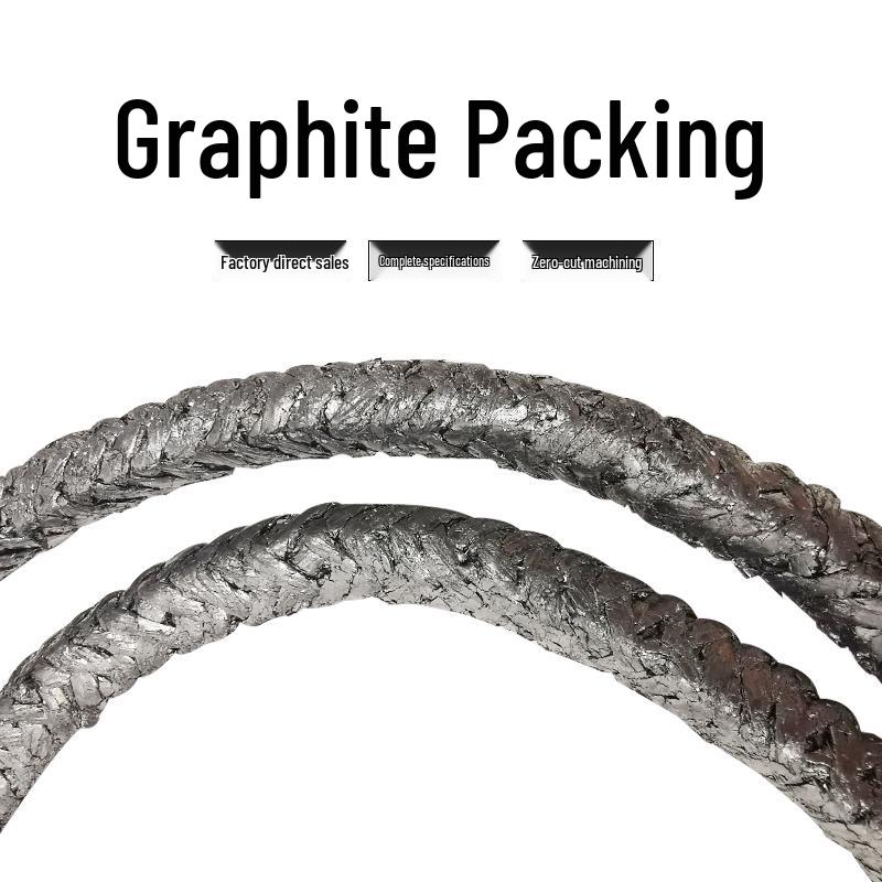 High-Pressure Graphite Packing Strip – High-Temperature Valve Stem Sealing Filler