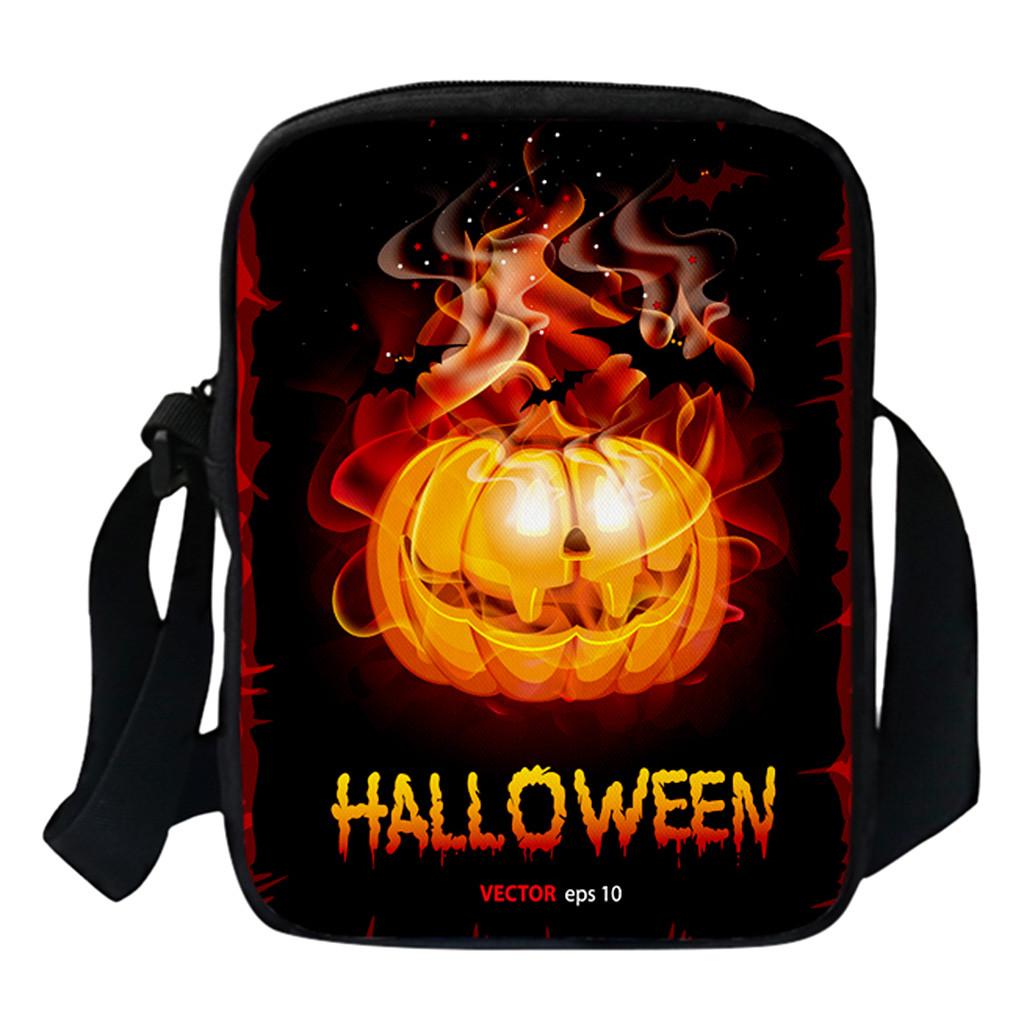 Halloween Bags Funny Women And Men Single Shoulder Bags  Messenger Bags