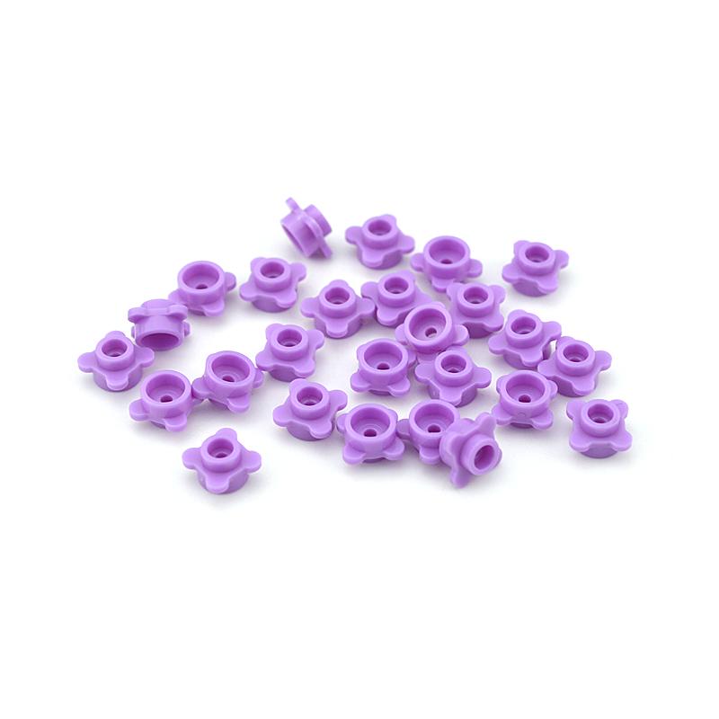 DIY Blumen Bausteine Pädagogisches Konstruktionsspielzeug für Kinder Kompatibel 33291 Pflanzenblüte Gras Assemblage