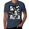 Black And White Doodles 1 Tshirt Holiday Party Tshirt For Unisex