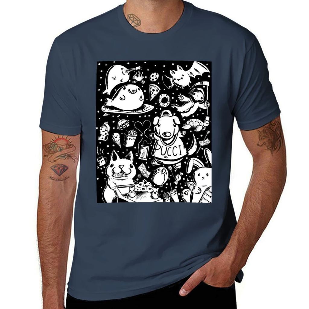 Black And White Doodles 1 Tshirt Holiday Party Tshirt For Unisex