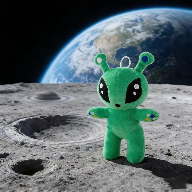 

15/35CM Kawaii Green Alien Plush Toy Anime Tentacle Horn Alien Monsters Cartoon Anime Figure Accessories Doll Kid Sleep Hug Gift