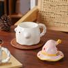 Lovely Ceramic Coffee Mug 350ml Cartoon Halloween Teas Cups Unique Porcelains Lattes Cups Christmas Birthday Gift