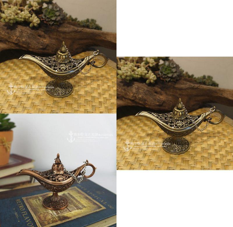 Magic Genie Lamps Incense Burners Retro Oil Home Decor Classic Gift