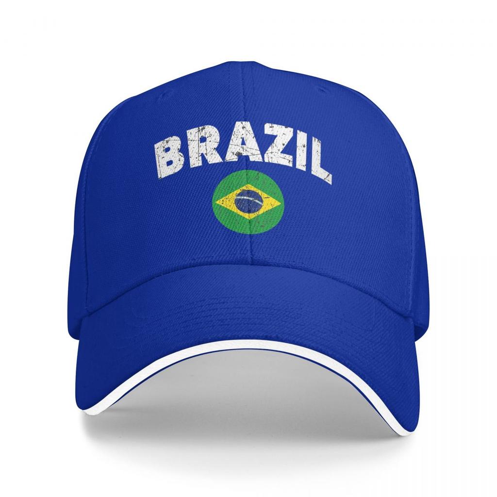 Brazil Soccer Team Football Brazilian Flag Baseball Caps Snapback Baseball Hats Breathable Casual Casquette for Men And Women