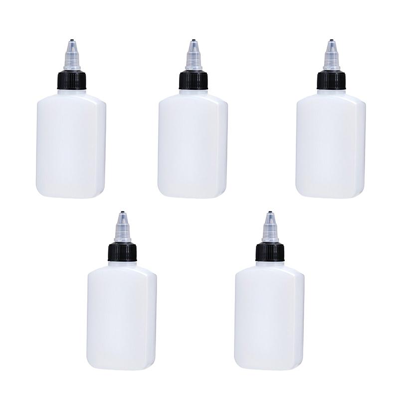 2/5Pcs 120Ml Olive Oil Dispenser Bottle For Camping With Twist Top Leak-Proof Squeeze Condiment Bottle For Seasoning Oil