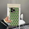 green wave dot Phone Case for iPhone 17 16 Pro Max 14 15 Plus Cover iPhone 11 12 13 16e 17 Air X XS XR Soft Shockproof Cover