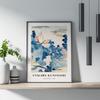 Japanese Art, Vintage Painting Okinawa Retro Art Print Okinawa Wall Art Japanese Travel Poster Vintage Okinawa Decor Artwork