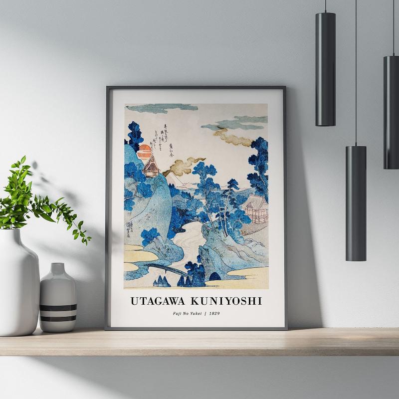 Japanese Art, Vintage Painting Okinawa Retro Art Print Okinawa Wall Art Japanese Travel Poster Vintage Okinawa Decor Artwork