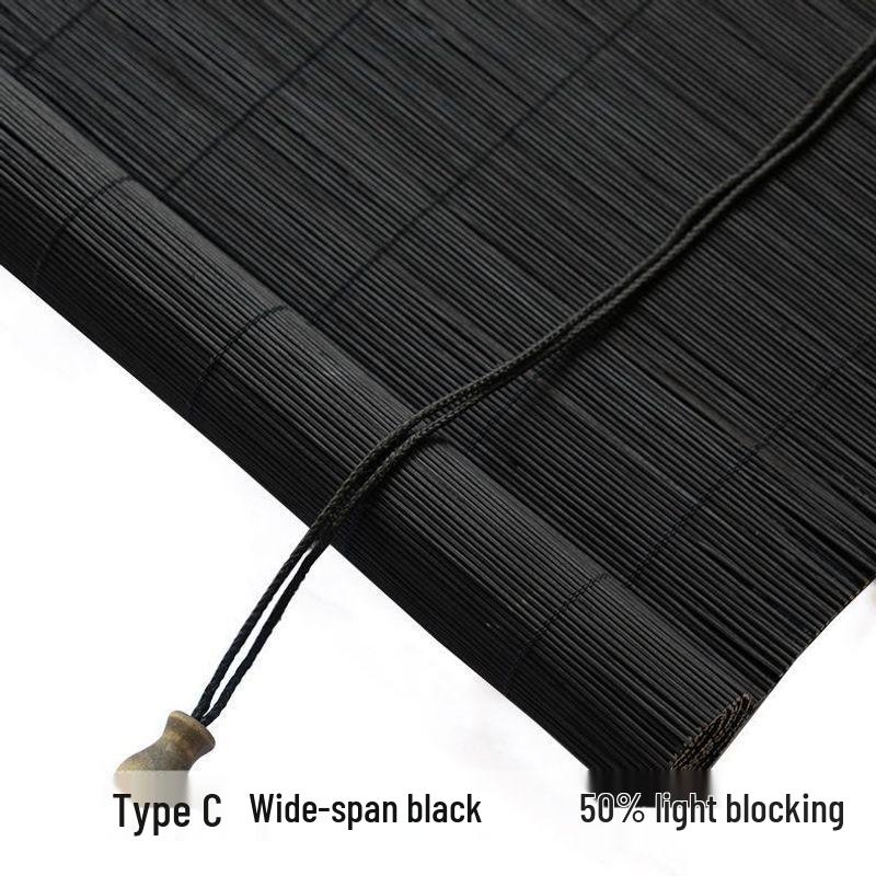 Bambusz rolók nappalikba, erkélyekre és teázókba - Árnyékoló és dekoratív kínai stílusú függöny 90cm Width x 200cm Height
