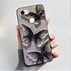 For Google Pixel 3 XL Case Black Bumper Soft TPU Silicone Cover for Pixel 3 XL Phone Cases Pixel3 3XL Butterfly Flower Capa