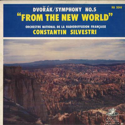 LP Record CONSTANTIN SILVESTRI ORCHESTRE NAT  Dvorak Symphony No. 5 9 From New HA5044 ANGEL Japan Classical Used