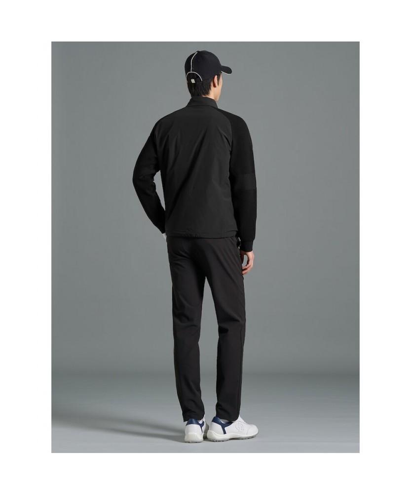 Beanpole Golf [B_Under] Men'S Knit Padded Hybrid Jumper - Black