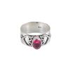 Pink Tourmaline Gemstone 925 Sterling Silver Jewelry Handcrafted Statement  Ring RR-16-2