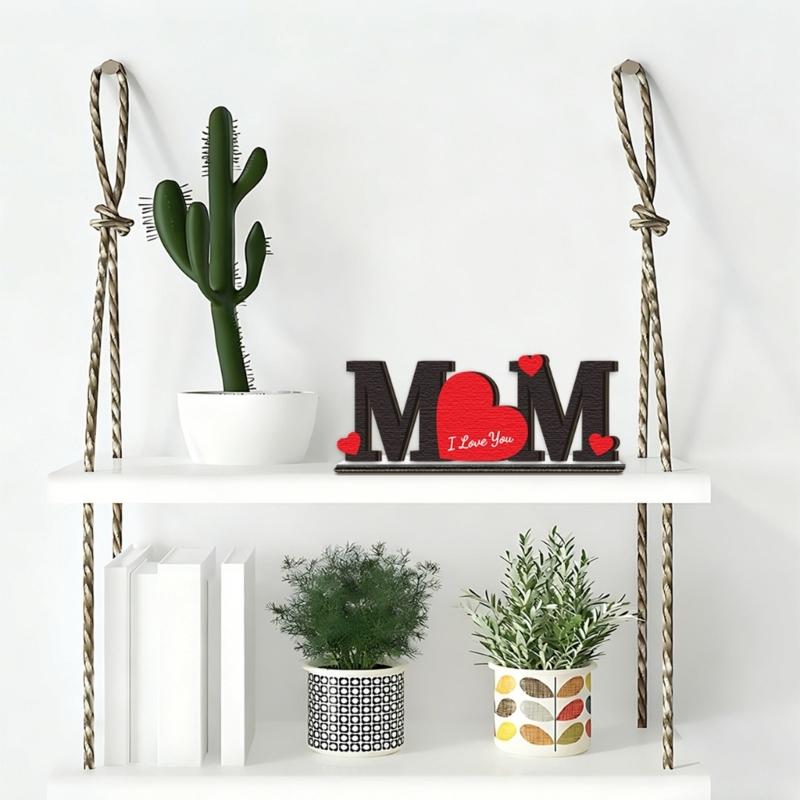 Mother's Day Decorations Decorative Tabletop Centerpieces Mothers Day Signs Mothers Day Gift for Mom from Daughter Son