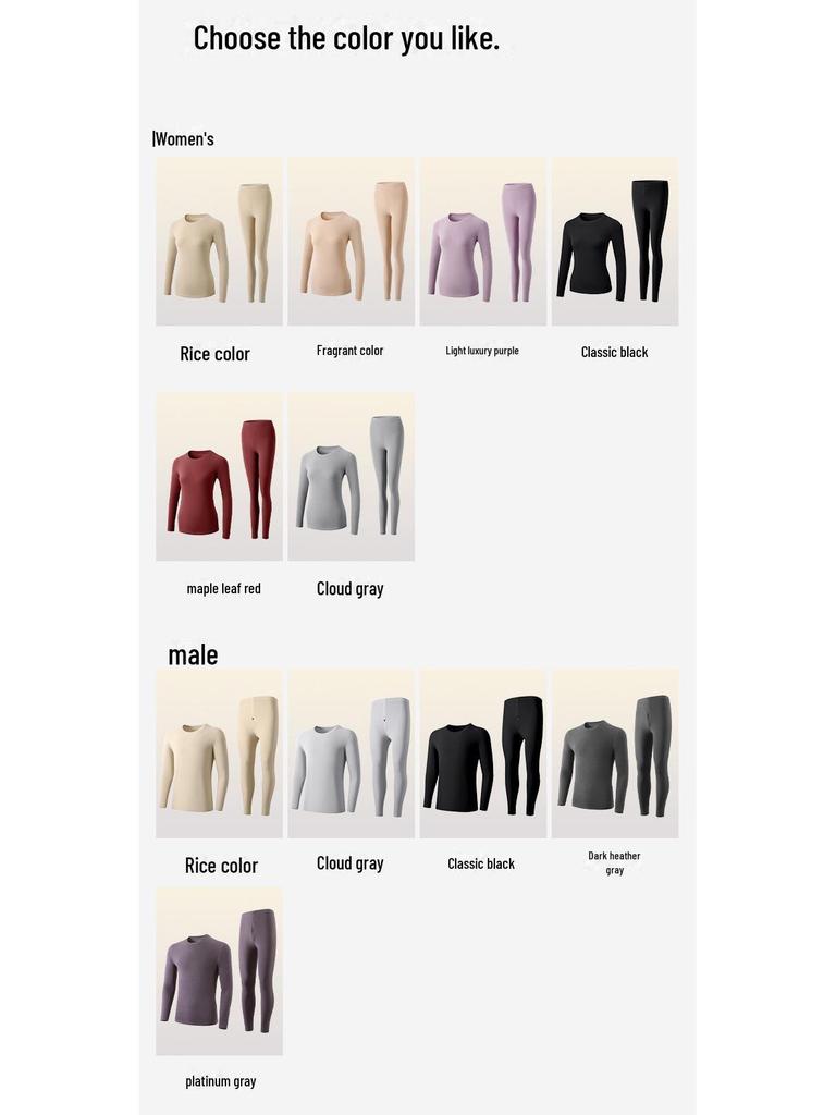 Roupa íntima térmica de seda e caxemira: Terno antibacteriano de Lyocell para mulheres e homens, outono/inverno