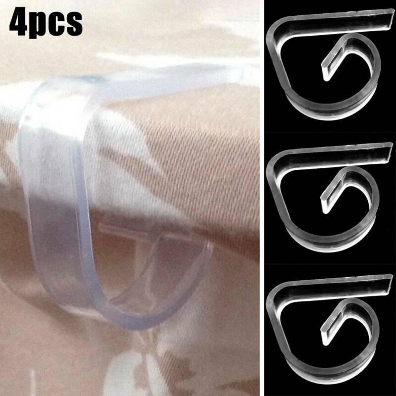 8Pcs Plastic Table Cloth//Table Cover Party Clips Table Cover /& Skirt Holder