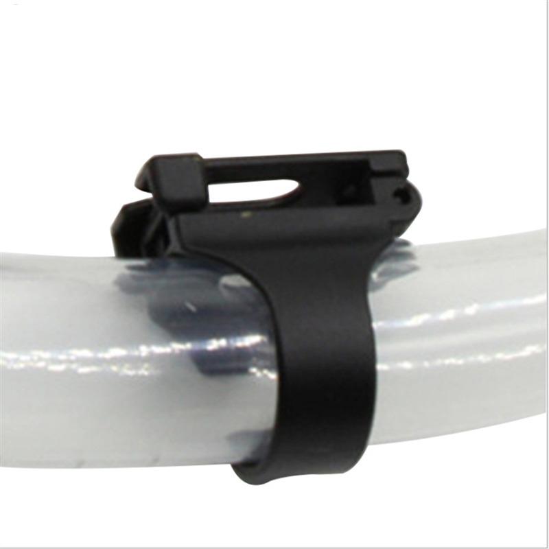 1 Stück Kunststoff schwarz Clip Schnorchelmaske Halter Halter für Tauchen Schnorcheln Automatische Schnalle