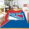 New York Crest Area Rug Suitable for Indoor And Outdoor,Carpets for Kitchens, Homes, Offices, Living Rooms,Home Decor,Christmas Gift