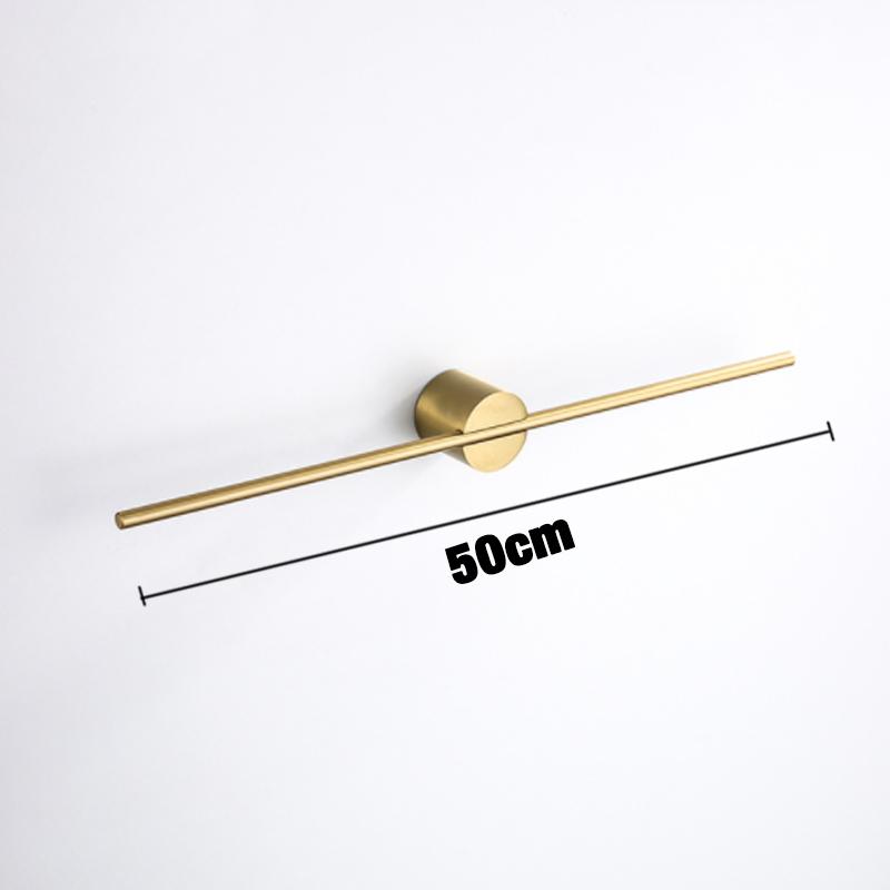 Towel Bar for Bathroom Kitchen Wall Hanger Black White Wood Gold Bath Towel Holder Rack Shelf Storage Space Aluminum 40 50cm