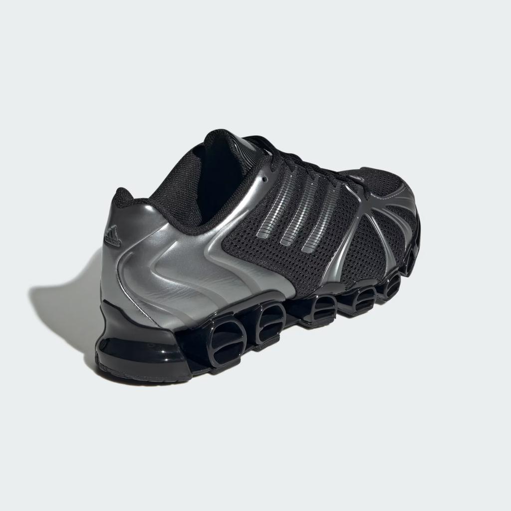 JQ0553 adidas Mega Ghostride Preto Essencial Metálico de Ferro (mulheres)