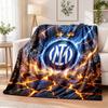 Borussia Dortmund Printed Flannel Blanket Warm Comfort Bed Throw For Indoor Home Decoration