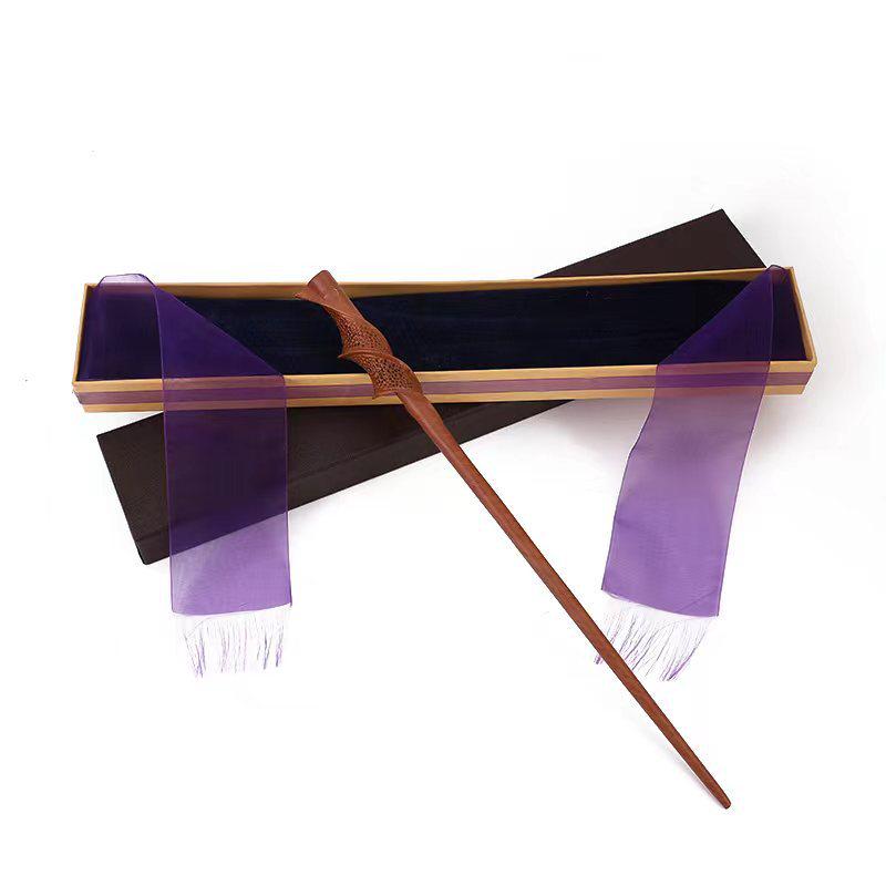 Harry Potter Magic Wand with Metal Core in Purple Box - Halloween Scepter
