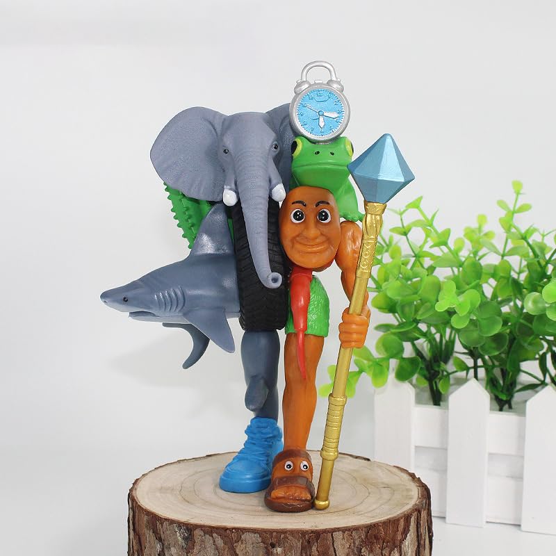 Italian Brainlot Figure, 16-18cm, Fusion Evolution, Tuntun Tun Surfful, Ballerina Cappuccina, Merchandise, Internet Meme, Doll, Figurine, Character