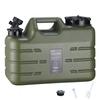 25L Outdoor Water Portable Bin Large Capacity Water Carrier with Detachable Faucet No Leakage for Camping Fishing Picnic Hiking