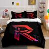 Red and Pink "R". Bedding Sets Duvet Cover Sets Duvet Covers Pillowcases(1*Duvet Cover 2*Pillowcases Without Duvet Insert)