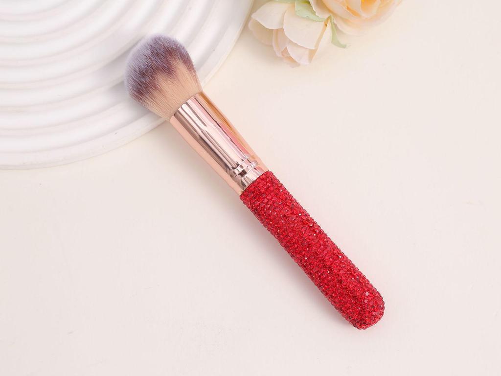 Diamond Handle Eyeshadow Brush - Soft Animal Hair Makeup Tool