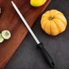 Professional Sharpening Steel Rod High Carbon Steel Honing Rod for Kitchen Cutter Butcher Tools with Non-Slip Ergonomic Handle