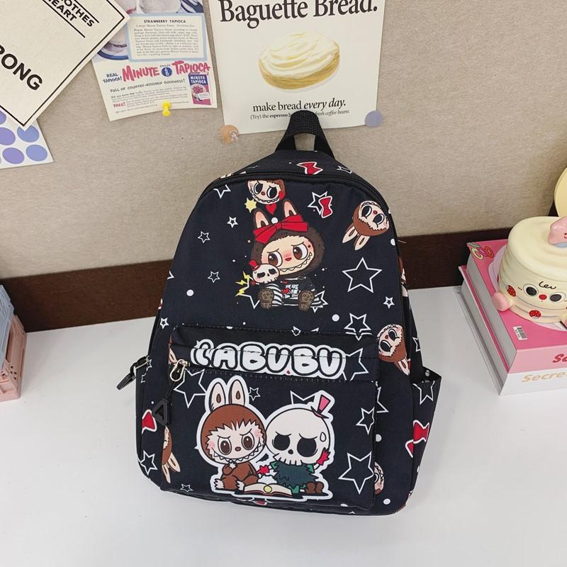 Large Capacity Children'S Backpack Cartoon Animation Boys And Girls Backpack Kindergarten Primary School Students Schoolbag Tide